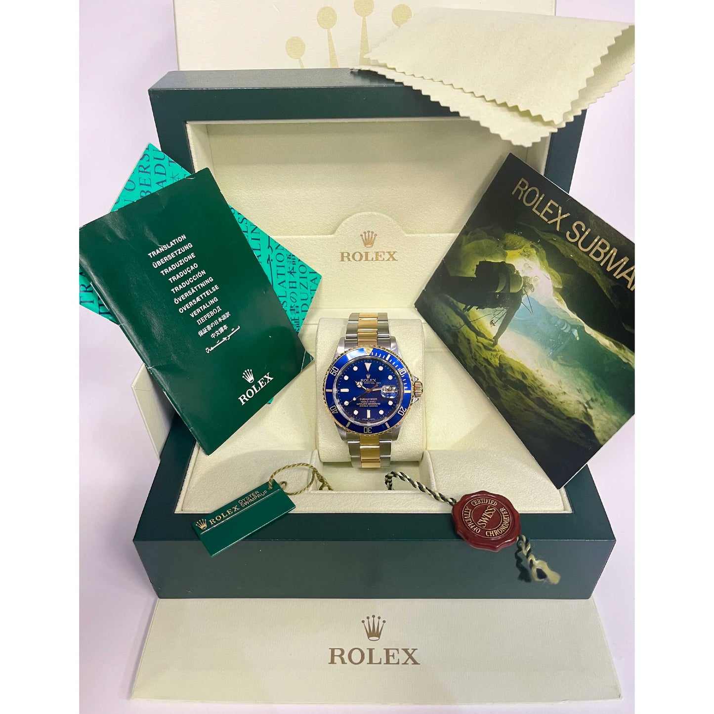 Men's Bi-Metal Submariner 16613