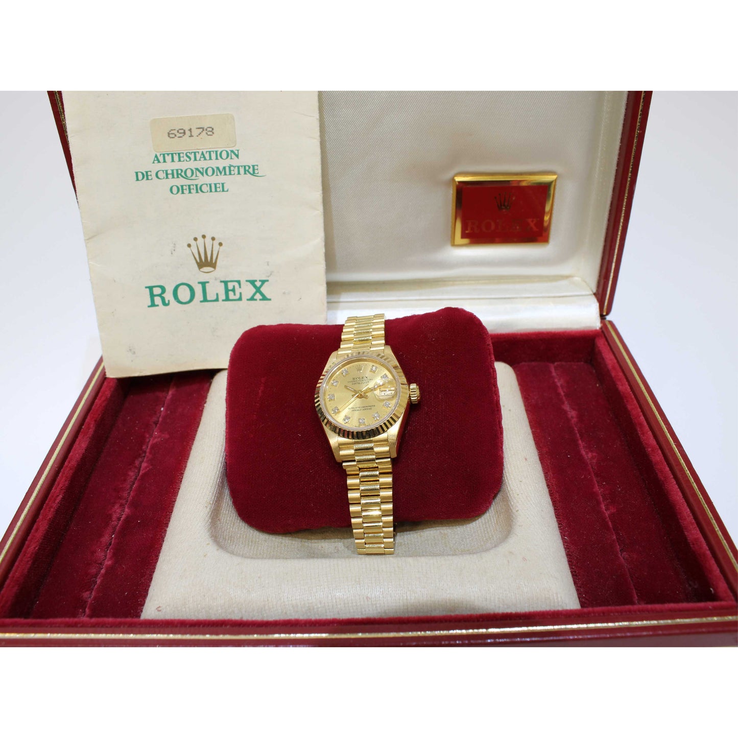 Ladies Gold DateJust 69178