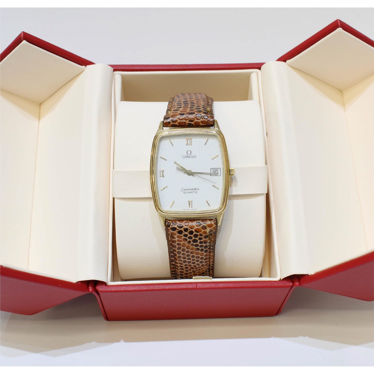 Ladies Gold Quartz Seamaster 14060