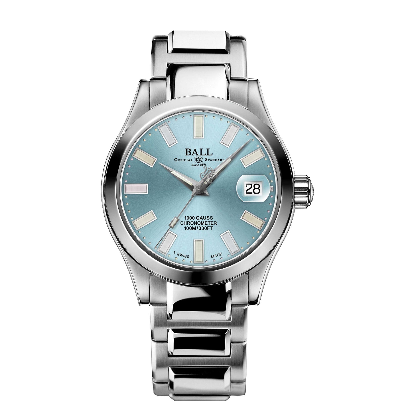Ball Engineer III Marvelight Chronometer (36mm) Blue