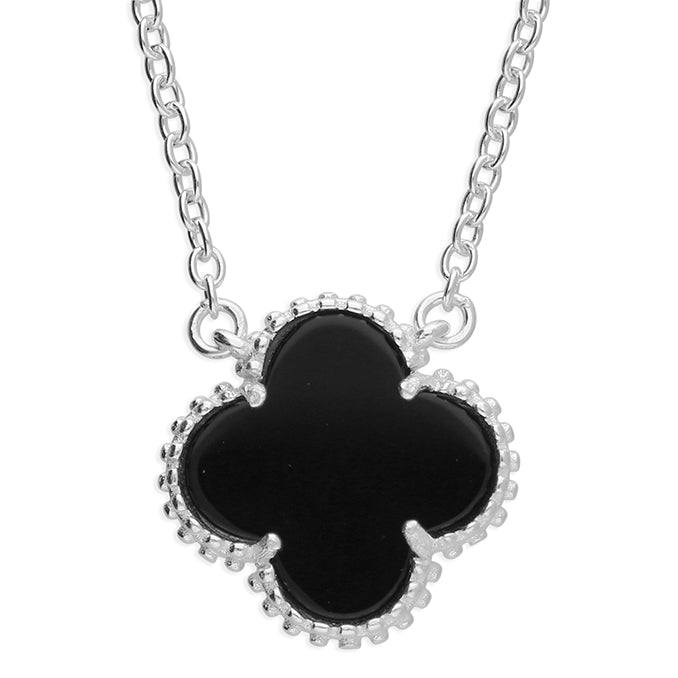Black Clover In Silver