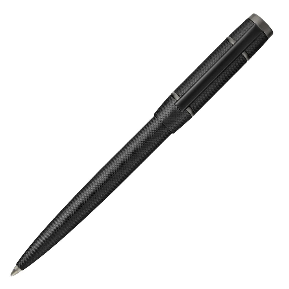 Boss Ballpoint Rive Varsity Diamond Black Pen