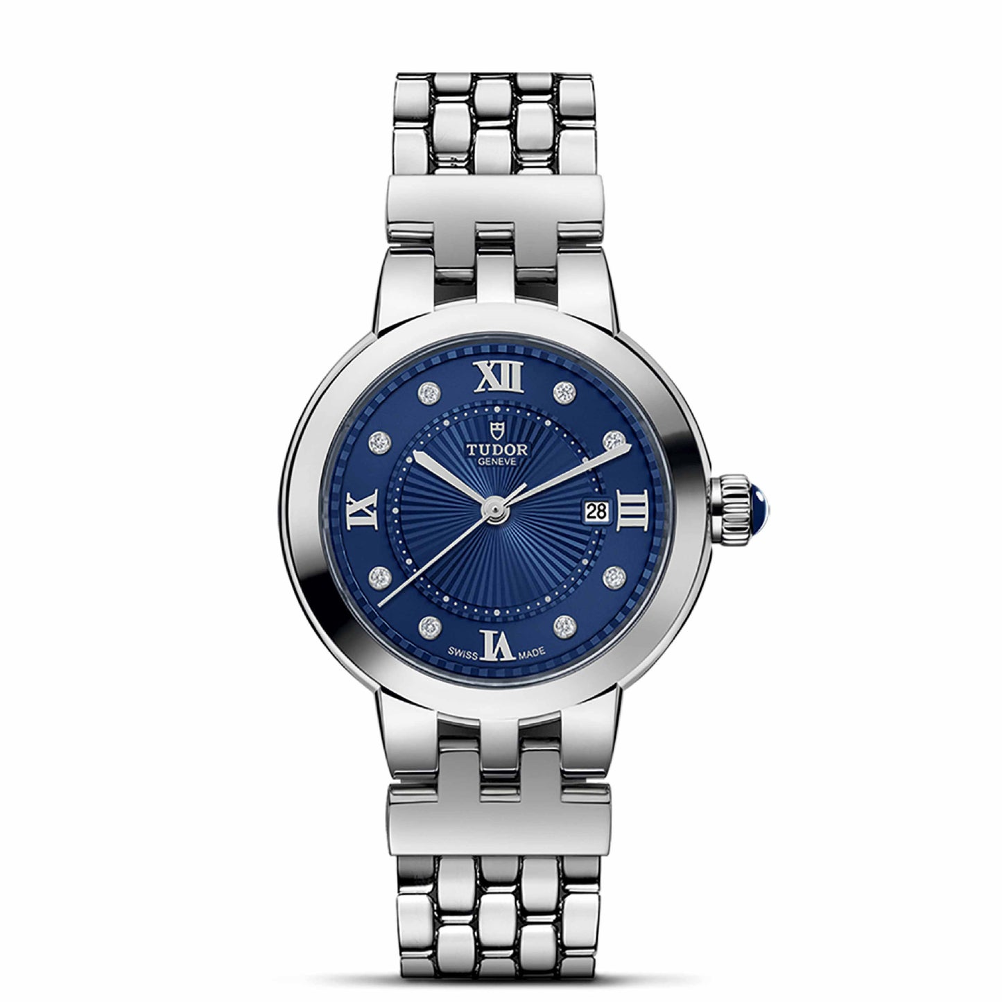 CLAIR DE ROSE 30mm | Steel Case Diamond Dot Dial