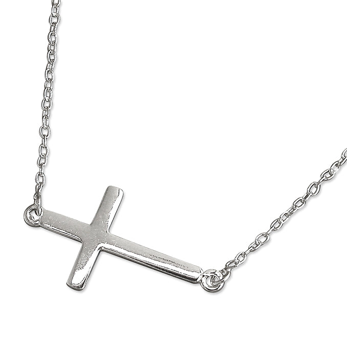 Sterling Silver Cross Necklace