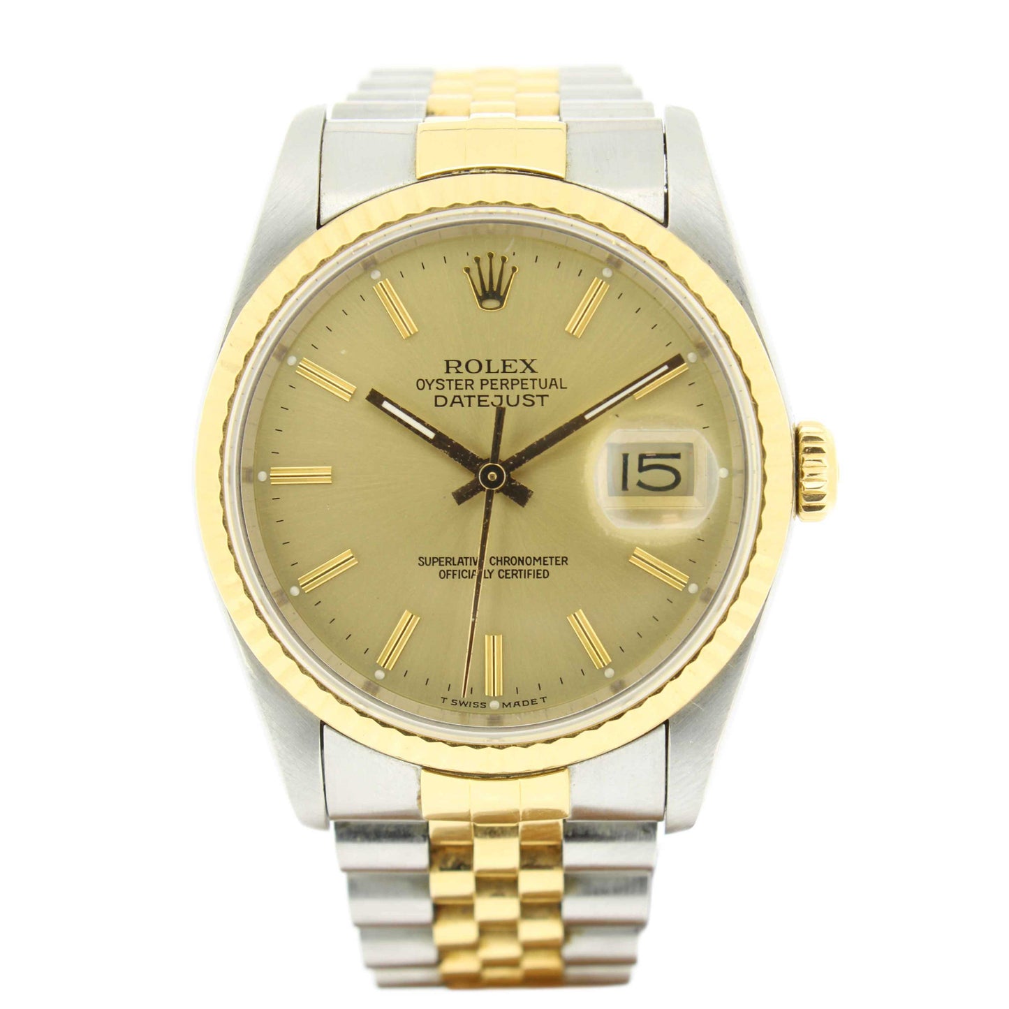 Men's Bi-Metal DateJust 16233