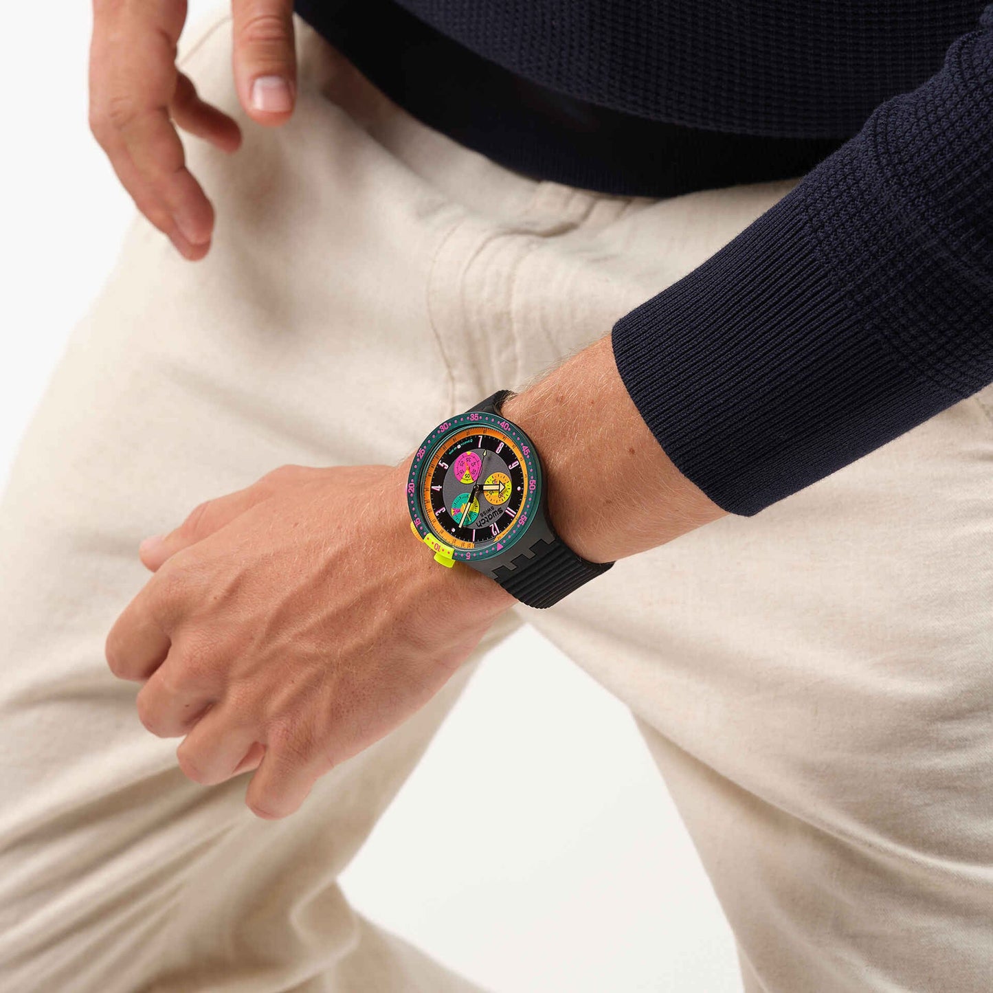 SWATCH Neon Seppia 47mm