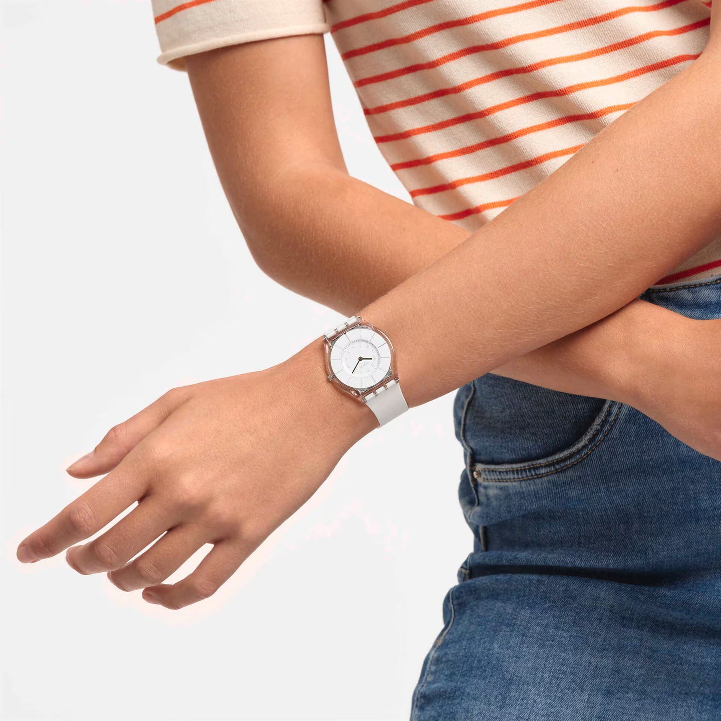 SWATCH White Classiness 34mm