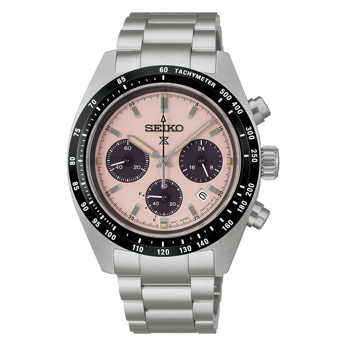 Prospex Speedtimer ‘Youngtimer’ Pale Pink Stainless Steel Solar Watch