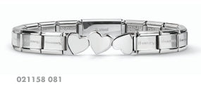 Nomination Trendsetter 3 Heart Bracelet