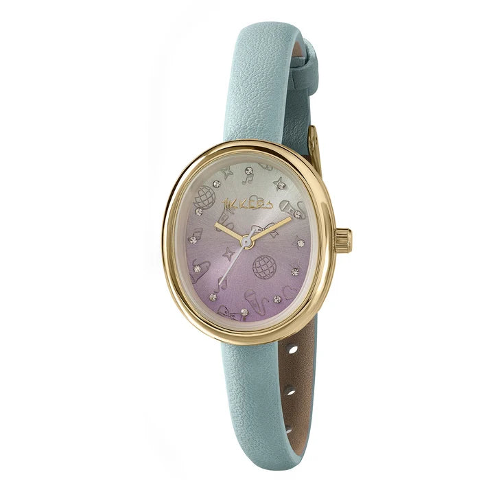 tikkers aqua strap watch