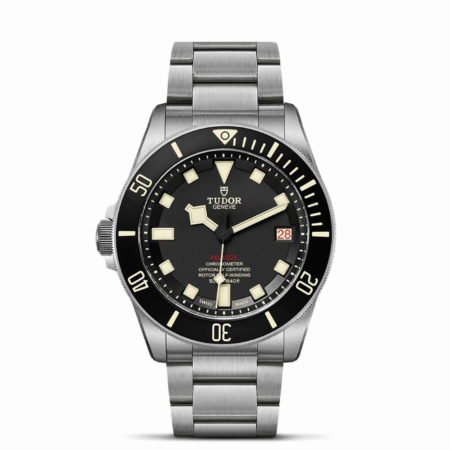 PELAGOS LHD 42mm | Titanium Case Black Dial