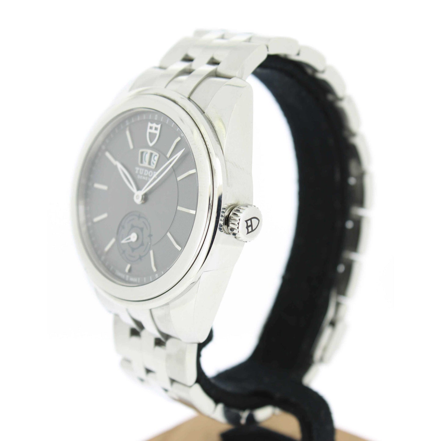 Men's Steel Glamour Double Date M57000