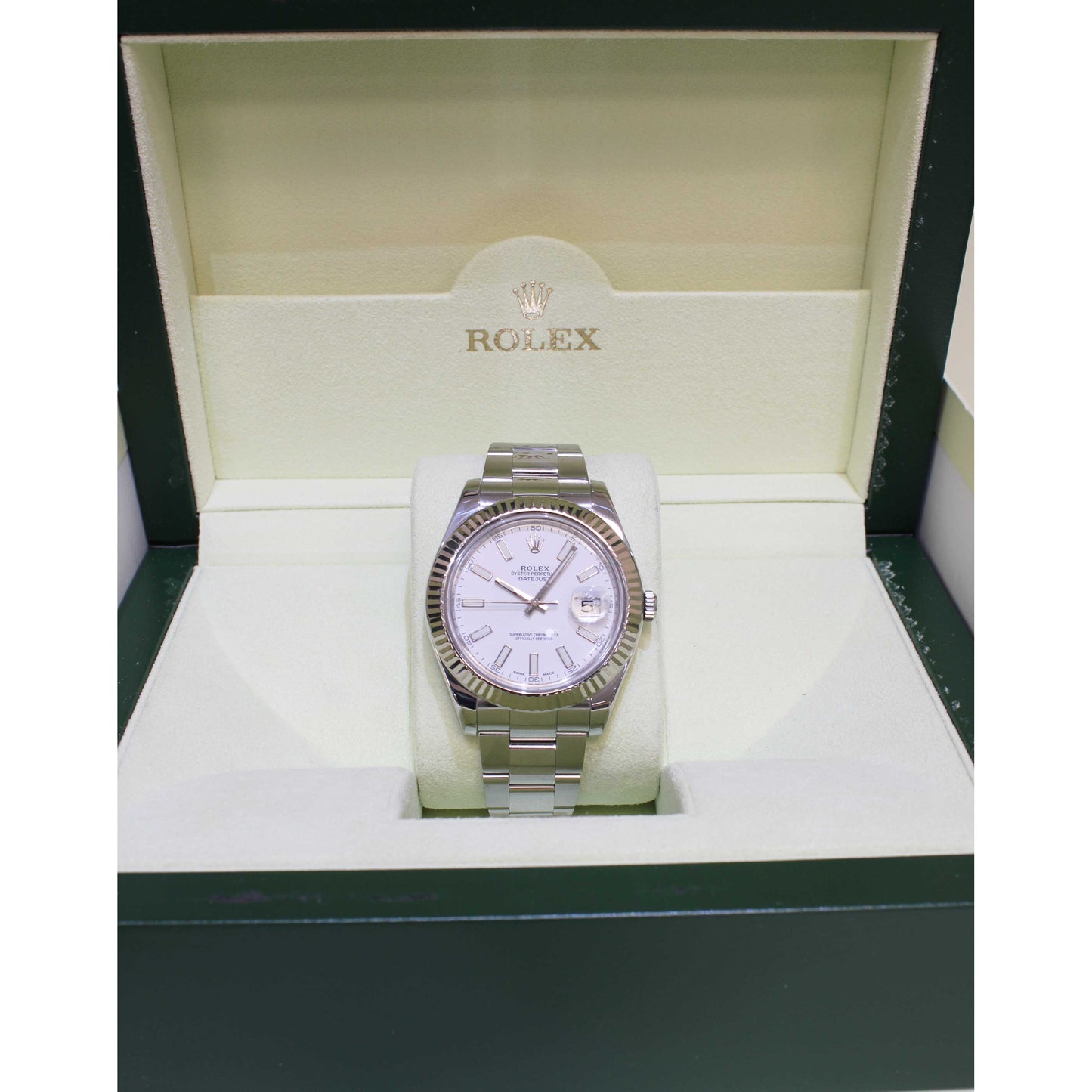 Men's Steel DateJust 116334
