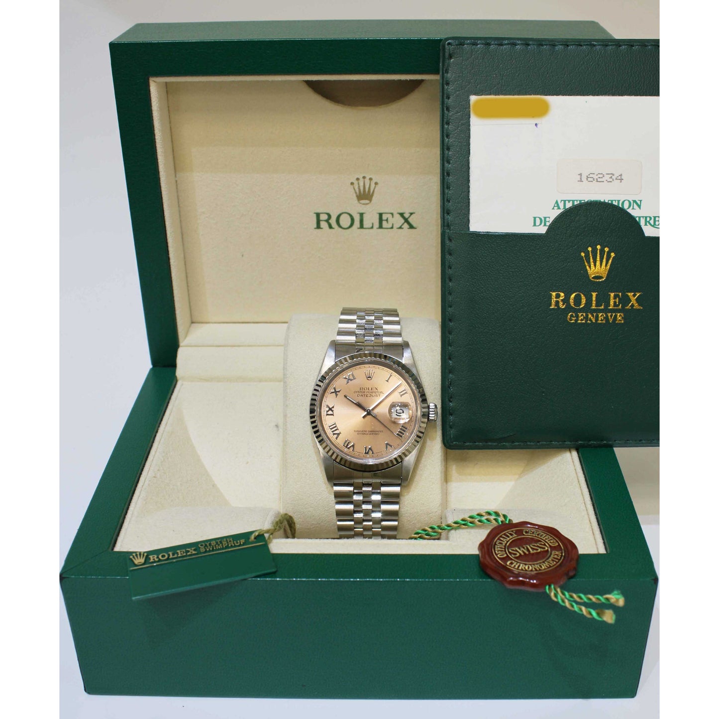 Men's Steel DateJust 16234