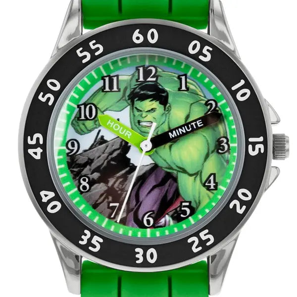 Marvel Avengers Hulk Green Strap Children's Watch