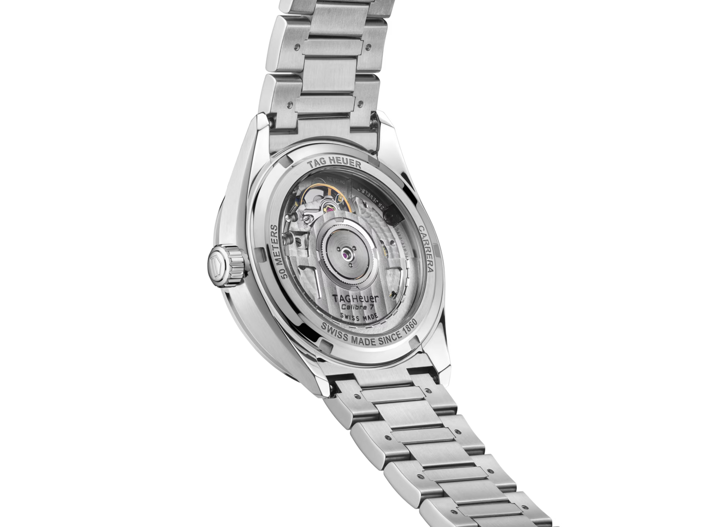 Ladies Carrera Date 36mm Diamond Automatic Watch