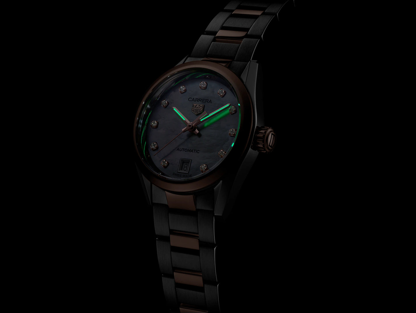 Carrera Ladies Two-Tone Watch