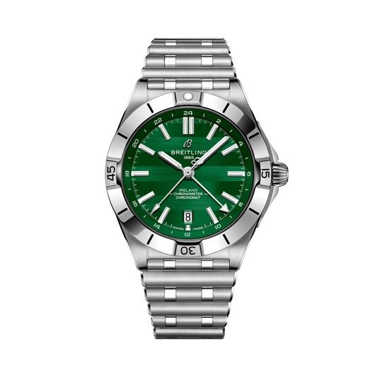 Chronomat Automatic GMT 40 Six Nations Ireland | 40mm Steel Case Green Dial