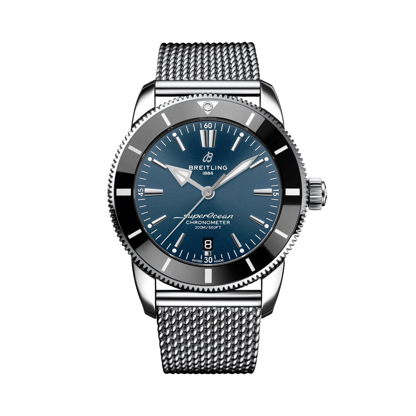 SUPEROCEAN HERITAGE B20 AUTOMATIC 44 | 44mm Steel Case Blue Dial