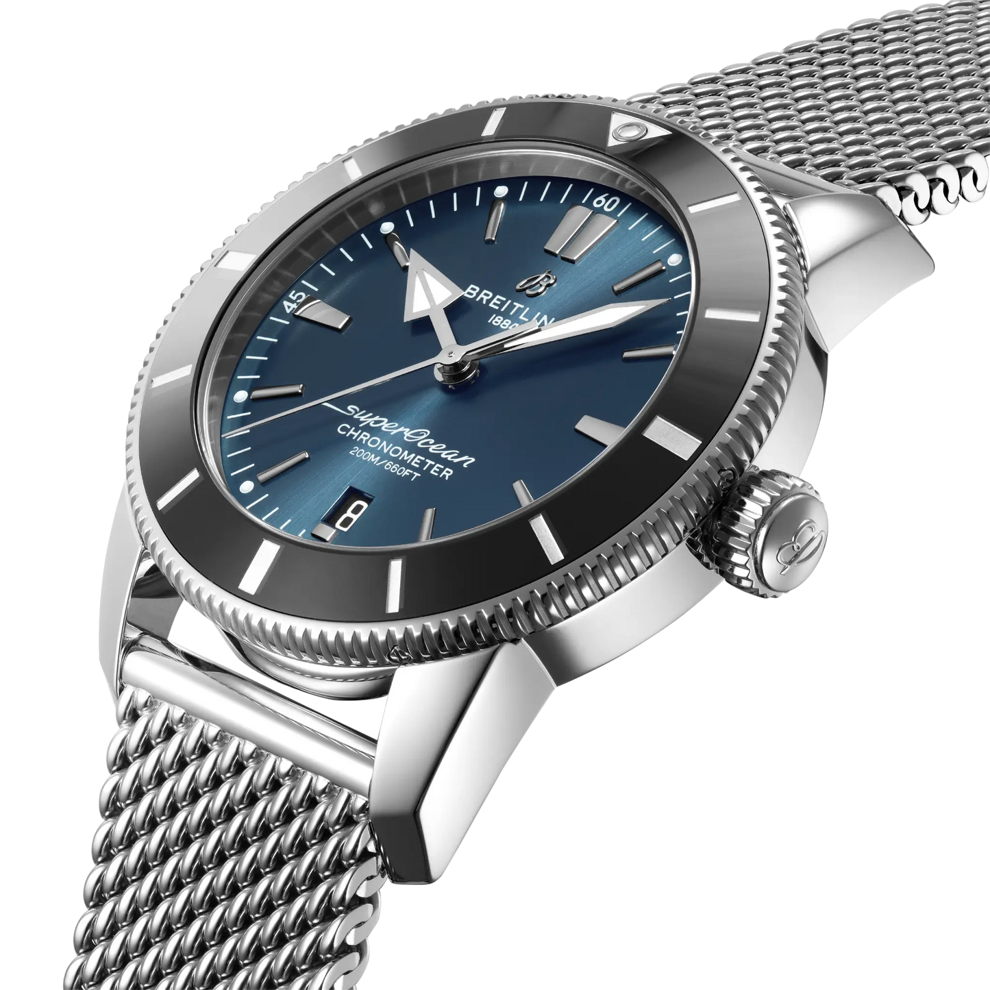 SUPEROCEAN HERITAGE B20 AUTOMATIC 44 | 44mm Steel Case Blue Dial