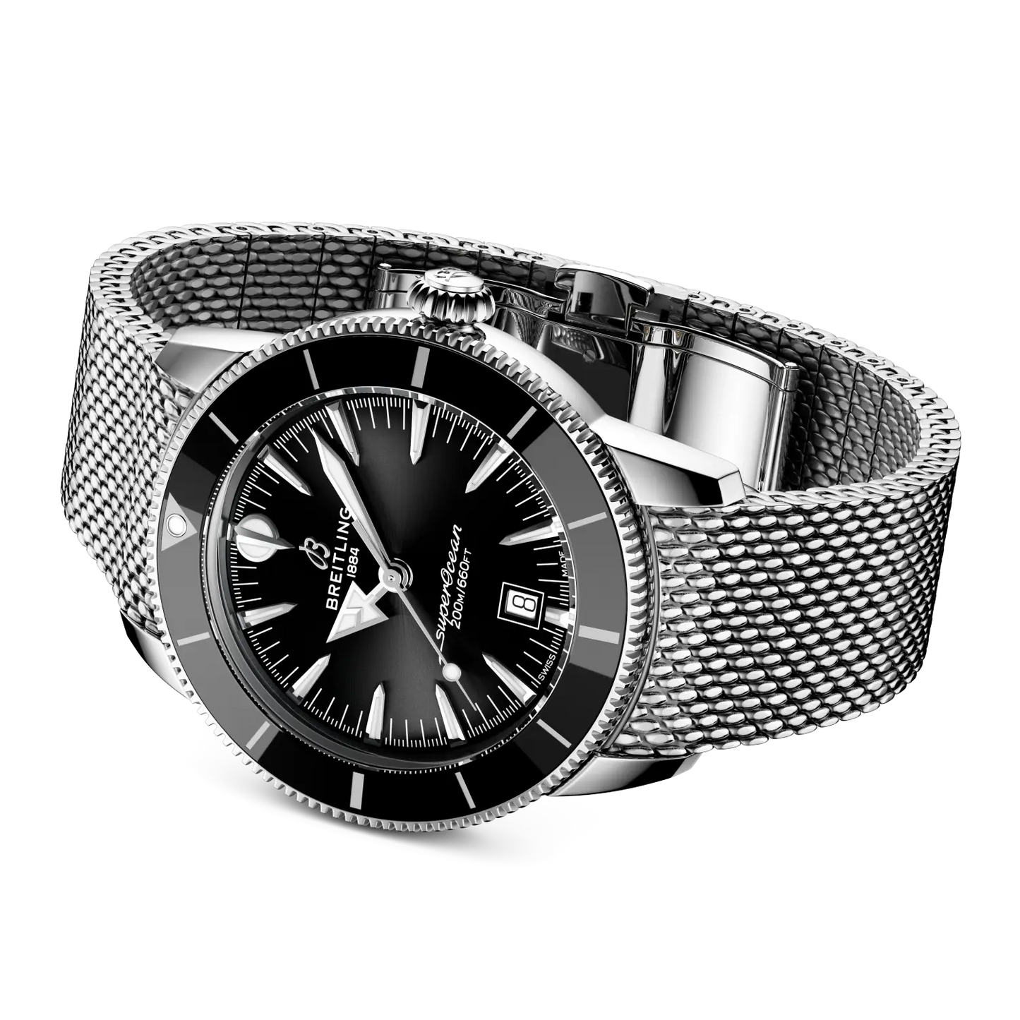 Superocean Heritage B31 Automatic 44 | 44mm Steel Case Black Dial