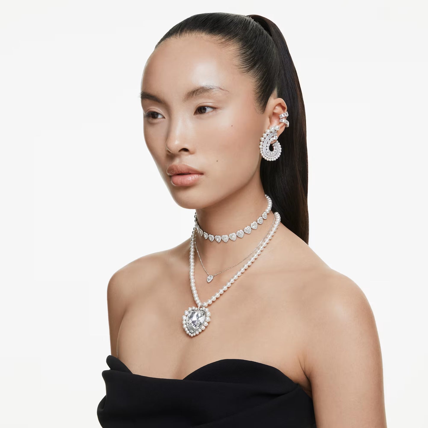 Ariana Grande x Swarovski ear cuffs, Baguette