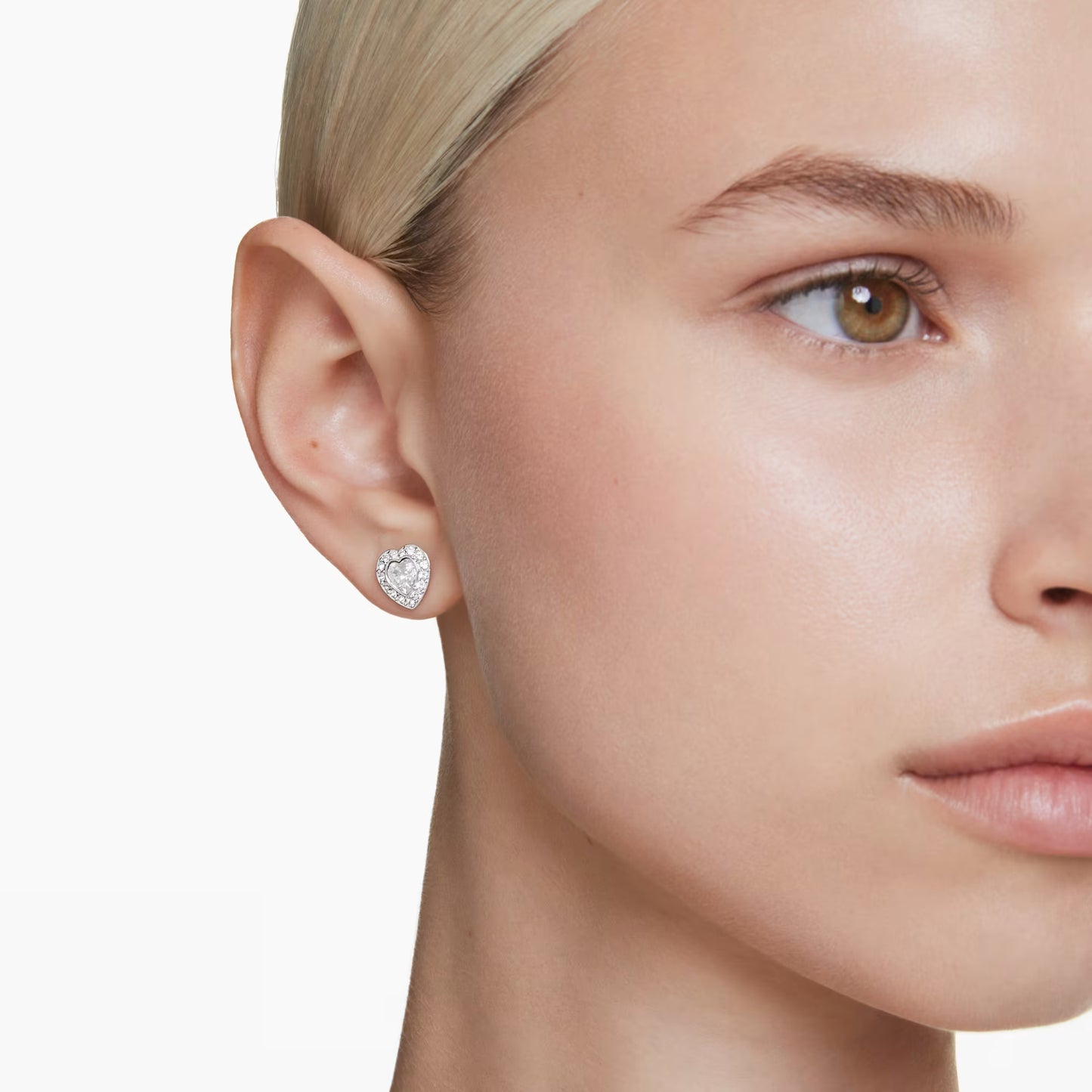 Ariana Grande x Swarovski stud earrings, Heart