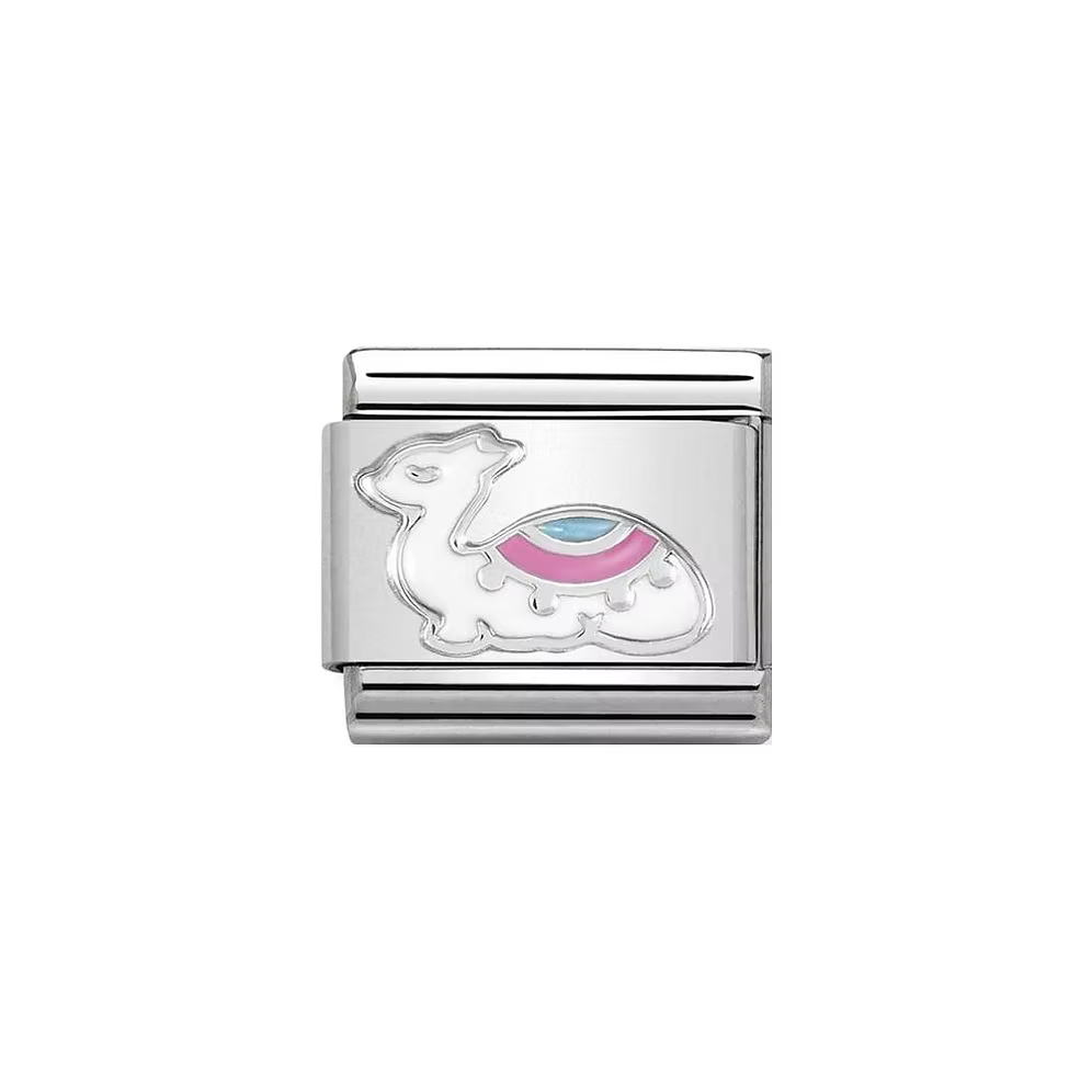 Silvershine Llama Charm