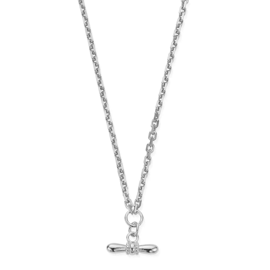 EX-DISPLAY Sterling Silver Balance Aura 40cm Necklace