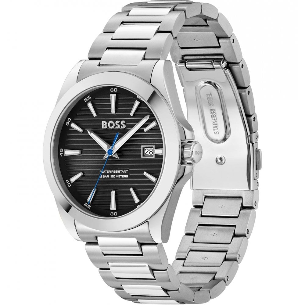 Gents Strike 41mm Black Dial Watch