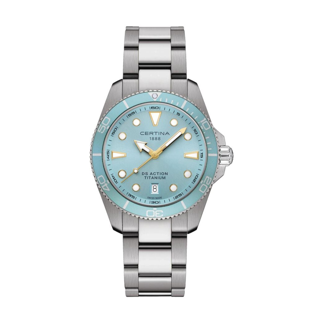Certina DS Action 40mm Light Blue Dial