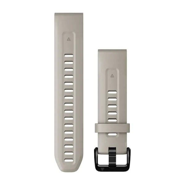 Garmin QuickFit 20 Watch Bands - Light Sand Silicone