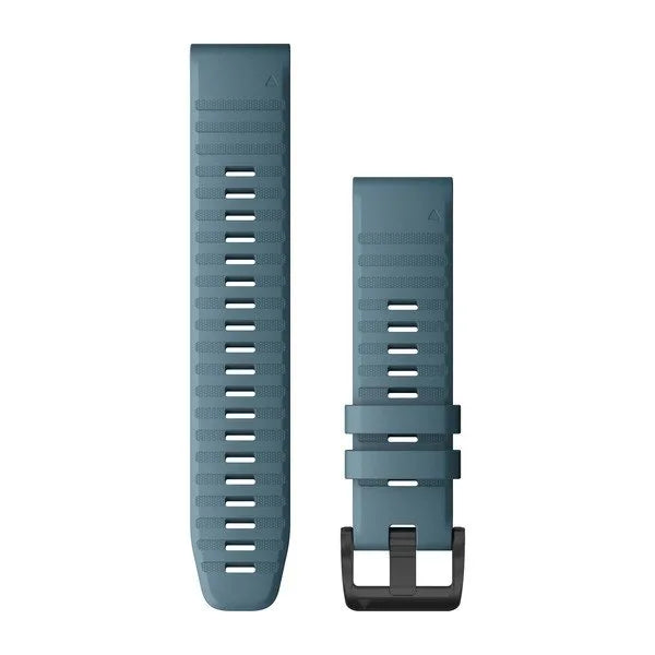 Garmin QuickFit 26 Watch Bands - Lakeside Blue Silicone
