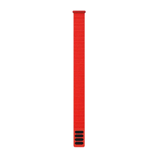 Garmin QuickFit 26 Watch Bands - UltraFit Nylon Strap Flame Red