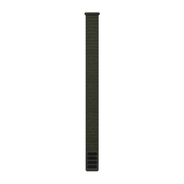 Garmin QuickFit 22 Watch Bands - UltraFit Nylon Strap Moss