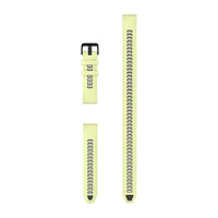 Garmin QuickFit 20 Watch Bands - Citron Silicone (3-piece Dive Set)