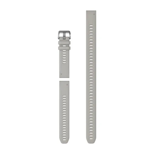 Garmin QuickFit 20 Watch Bands - Fog Grey Silicone (3-piece Dive Set)