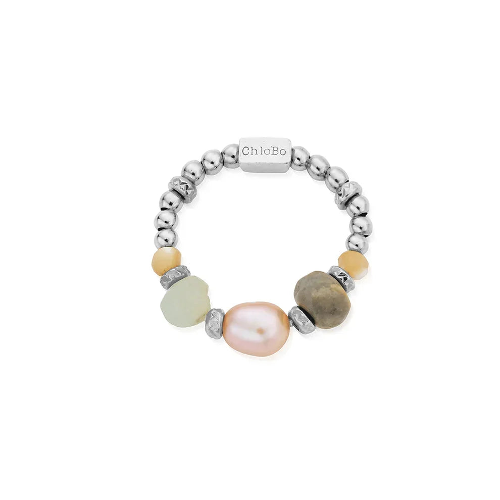 Silver Calming Waters Ring