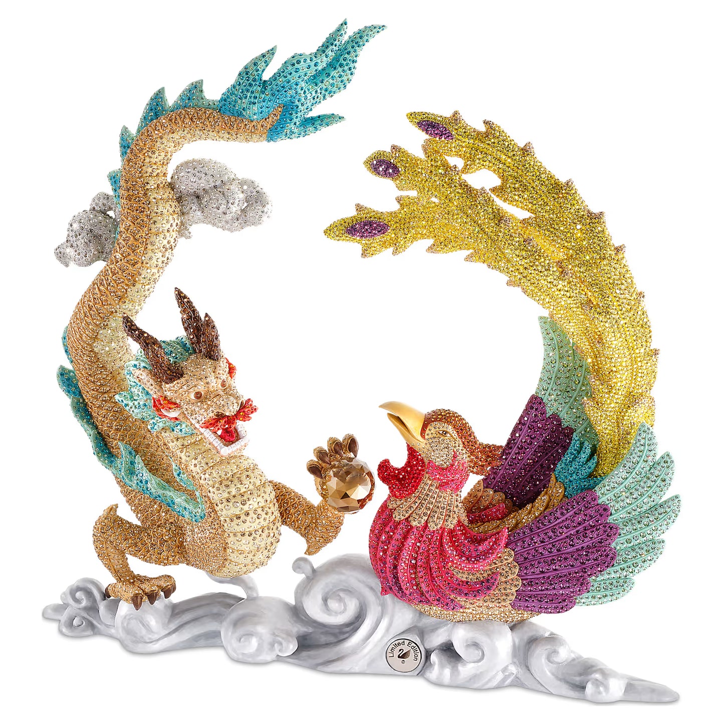 Crystal Myriad Dragon and Phoenix