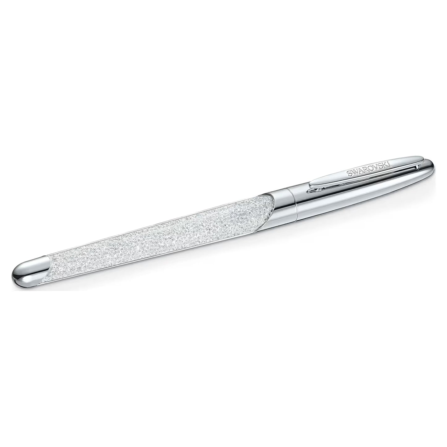 Crystalline Nova rollerball pen Silver Tone