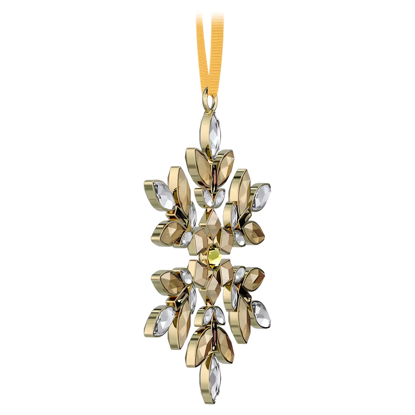 Gema Holiday Ornament, Yellow