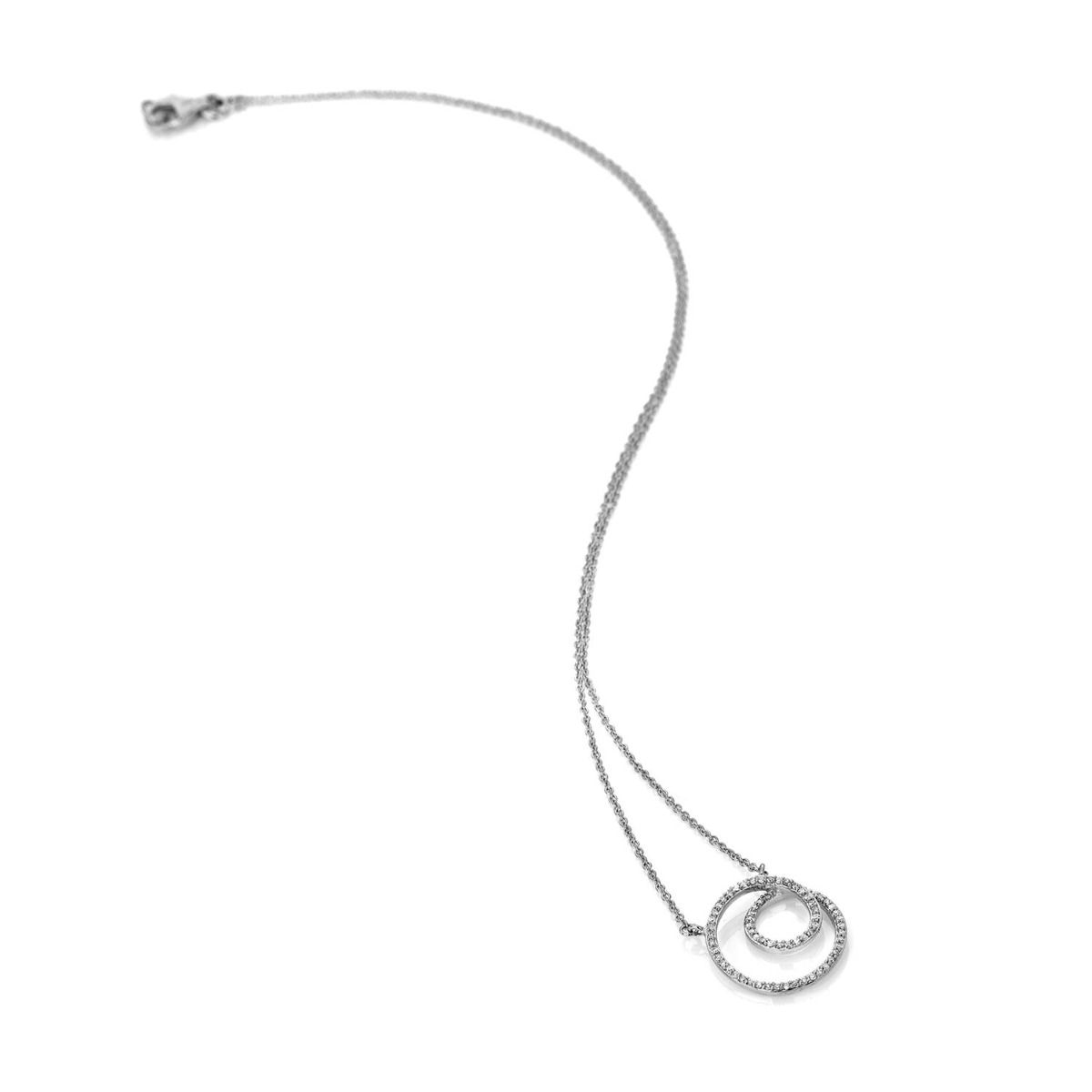 White Gold Flow Necklace