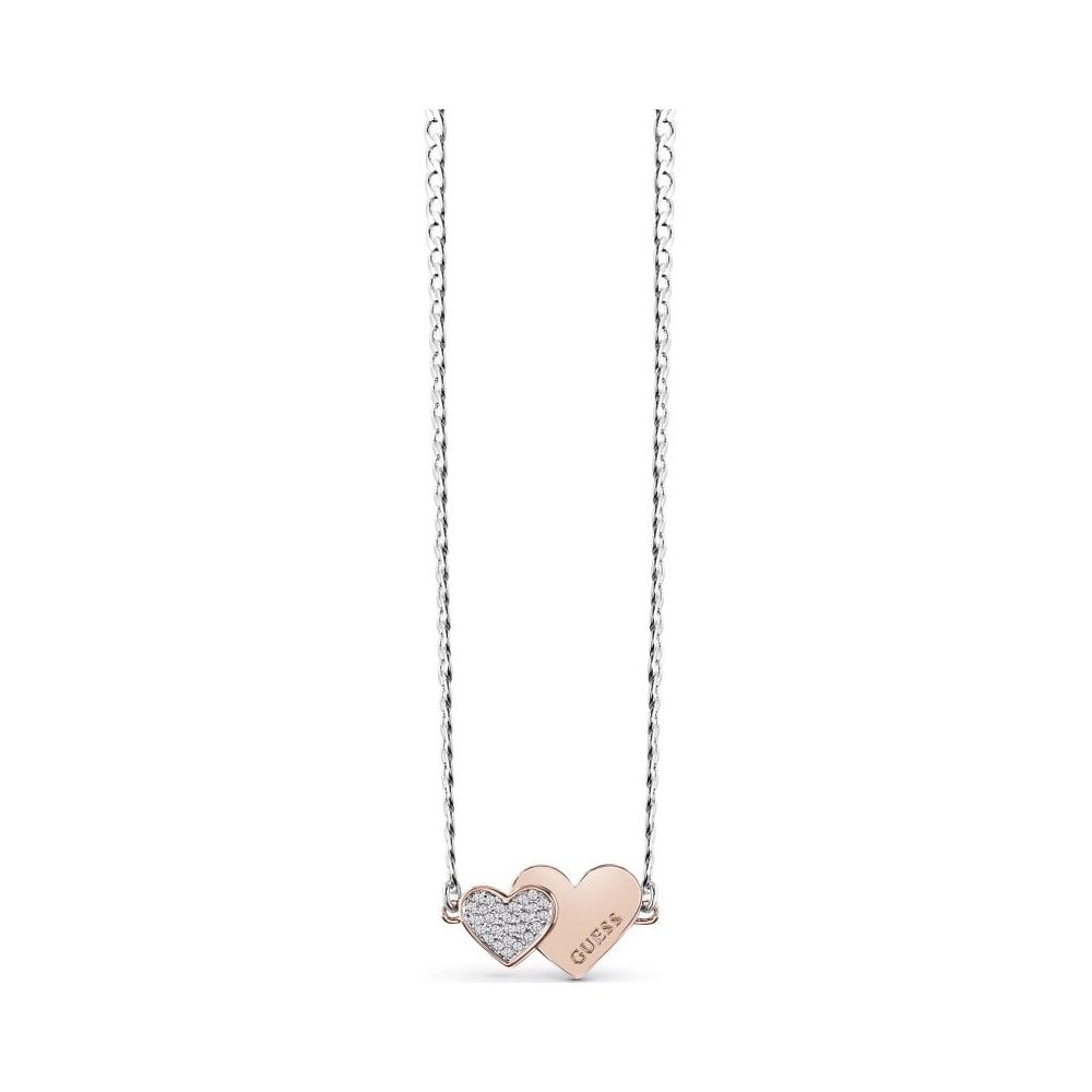 Me and You Double Heart Necklace