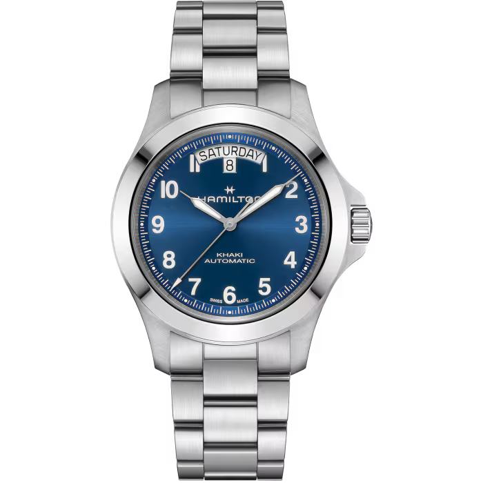 Khaki Field King Day-Date 40mm Stainless Steel Watch