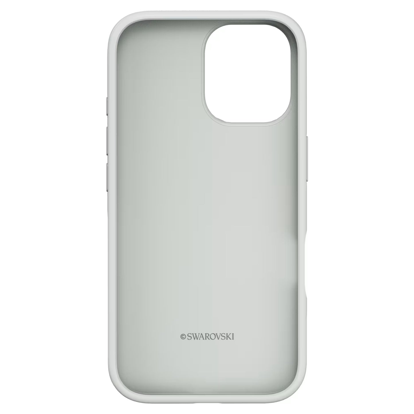 High smartphone case, iPhone® 16, Silver Tone