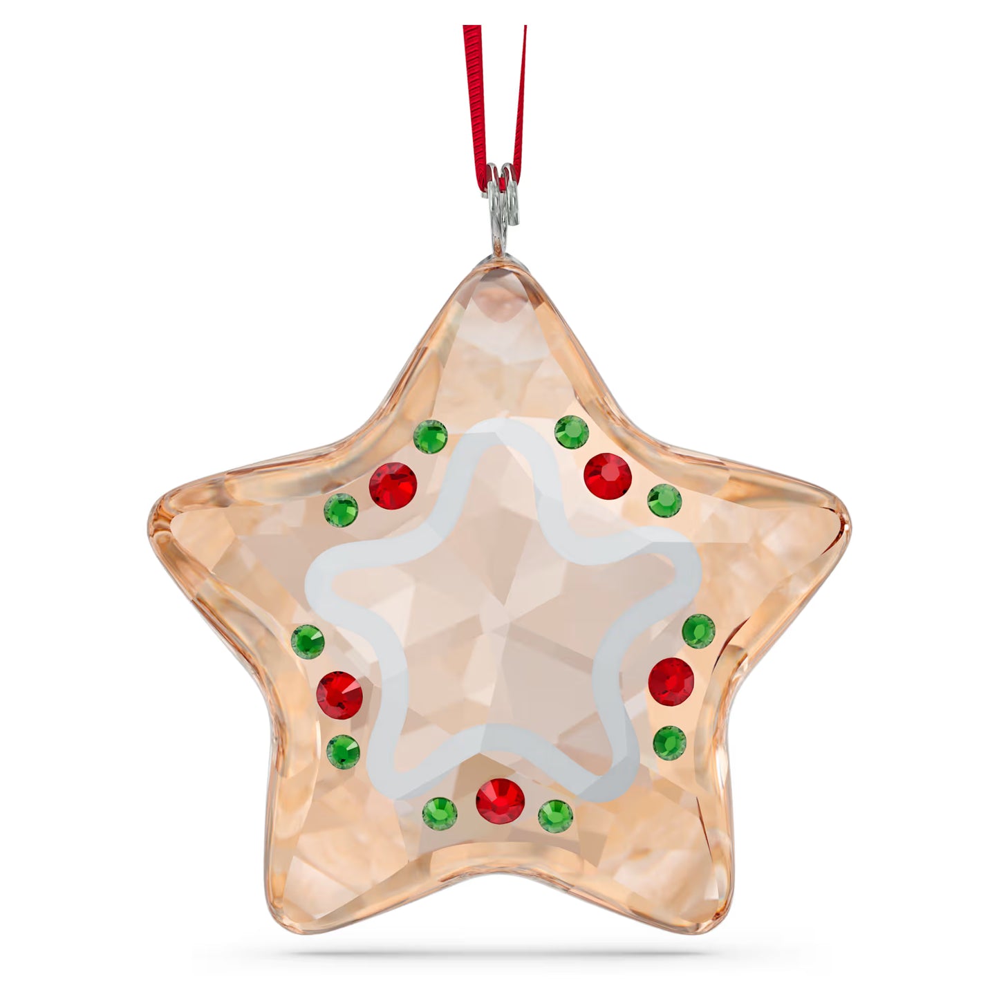 Holiday Cheers Gingerbread Star Ornament