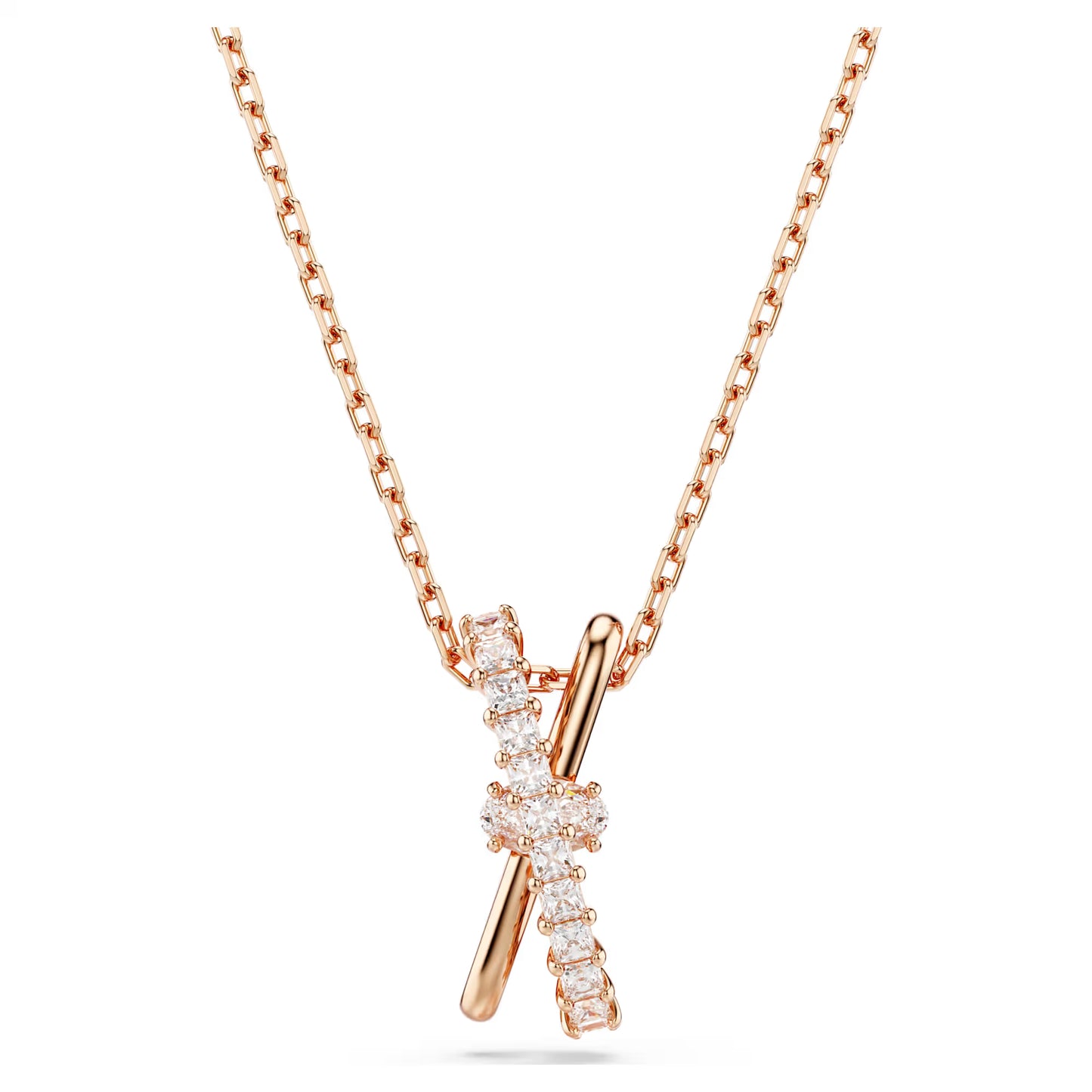 Hyperbola pendant, Mixed cuts, Twist, Rose