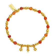 Chlobo Divine Courage Gold Pltd Bracelet