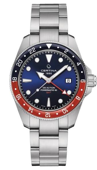 CERTINA DS Action GMT 41mm Mens Watch