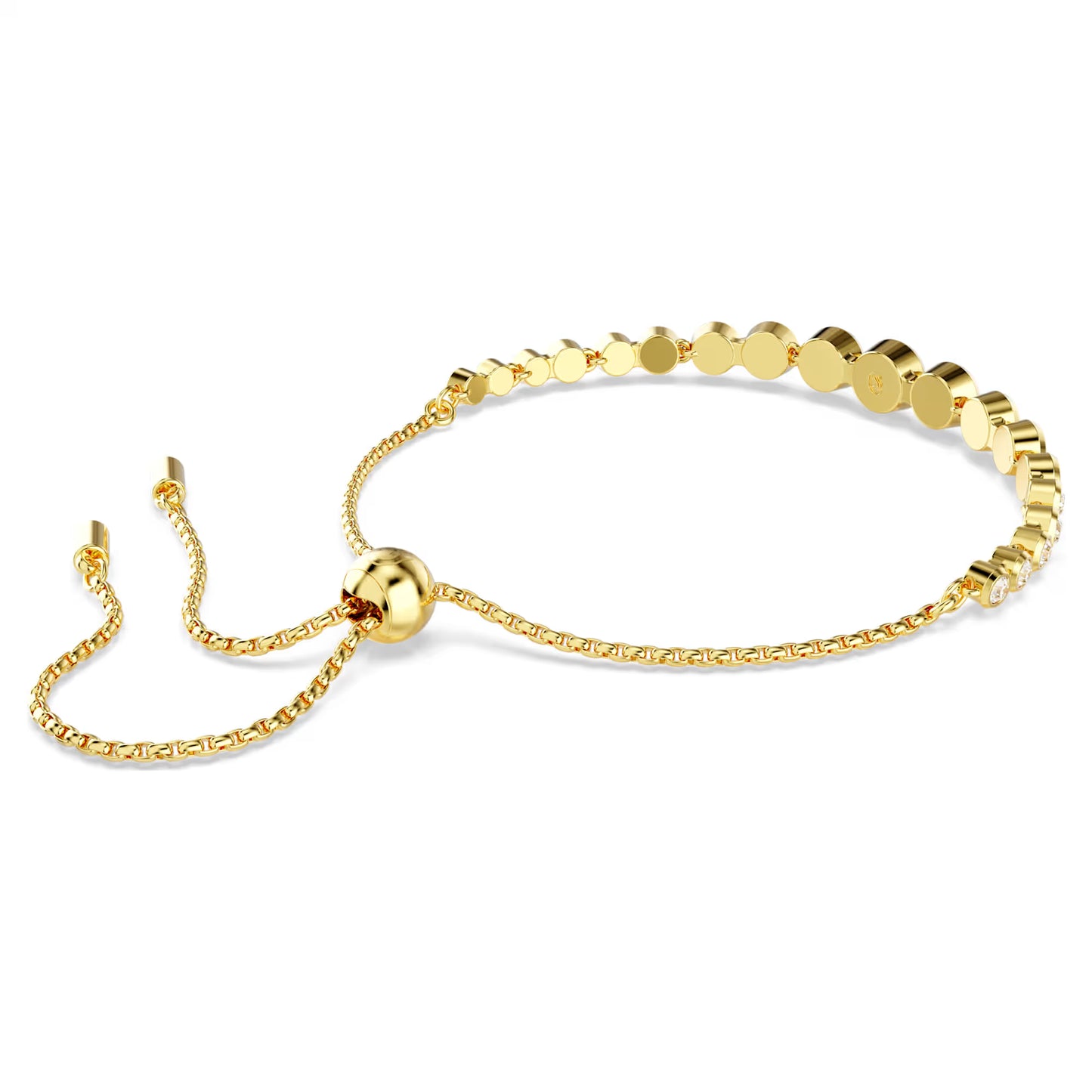 Imber Tennis bracelet, Mixed round cuts, Gold